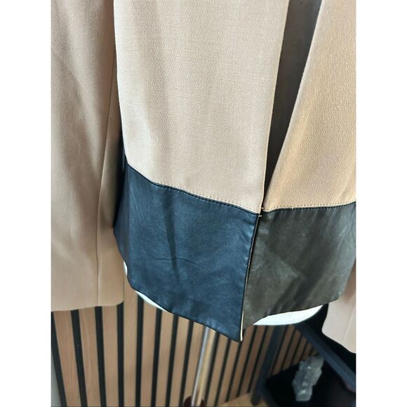 Jones New York Collection Woman Stretch Camel Jacket Blazer Size 6 - Picture 2 of 9